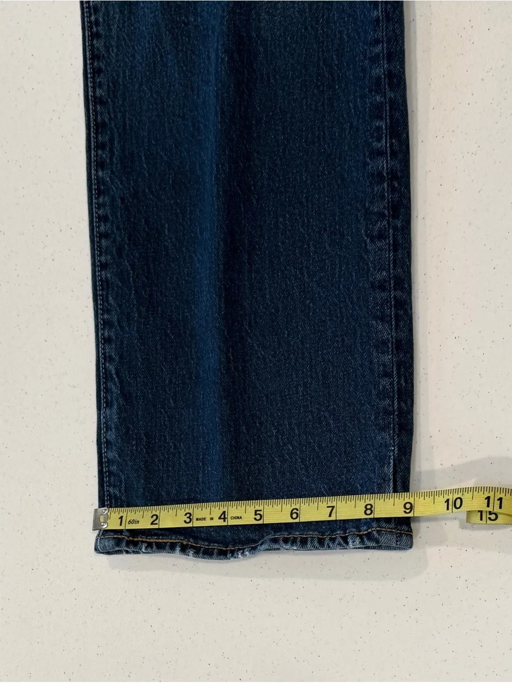 Levi's 501 Jeans Men 40x30 Blue Straight Leg Button Fly Red Tab Denim